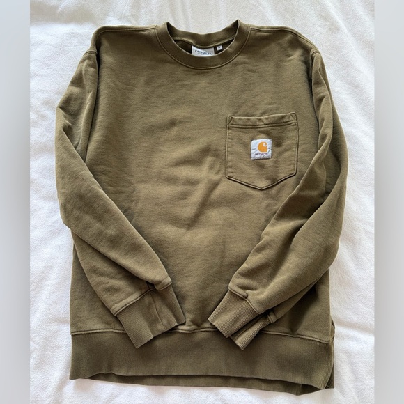 Carhartt Other - Carhartt Men's Khaki Crewneck Sweater